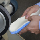 Einlage aus dem Scherkräfte absorbierenden Material nora Lunatec combi motion