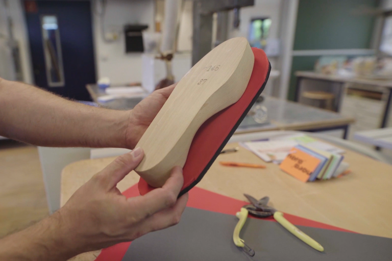 Anfertigung einer Sporteinlage aus Lunatec combi 8