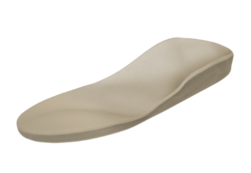 Fußbettung bzw. Einlage mit scherkraftabsorbierenden Lunatec motion 20