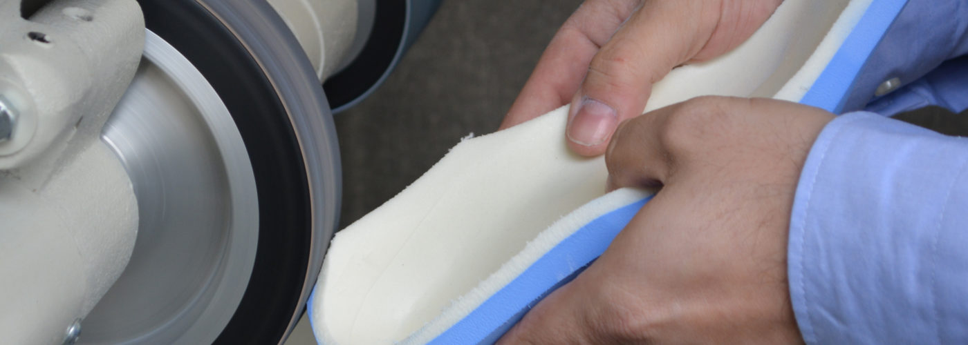 Einlage aus dem Scherkräfte absorbierenden Material nora Lunatec combi motion